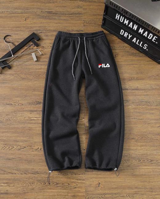 D121656百搭慕棉加厚裤脚可收奥粒绒直筒裤 商品图3