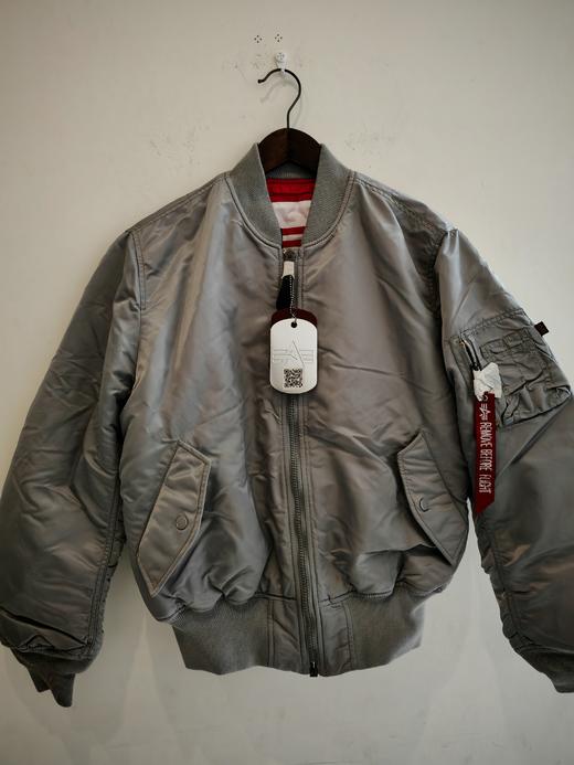 美国Alpha阿尔法飞行夹克MA1男士机车服短款保暖棉衣ma-1 商品图7