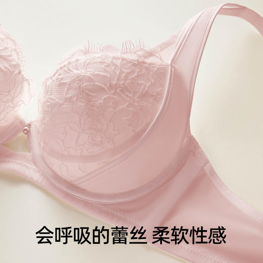 有棵树小胸聚拢蕾丝性感无痕内衣女士文胸-B6086 商品图1