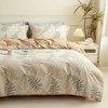 10楼恐龙  全棉生态磨毛四件套 叶蕴-米 200*230cm   吊牌价1580元   活动价399元 商品缩略图1