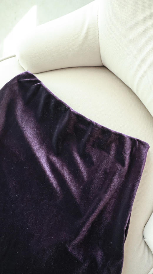 绒影浮光|优雅气质鱼尾丝绒裙 商品图1