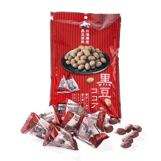 【礼想心动】汤坪 北海道 可可味黑豆 45g/包 商品图0