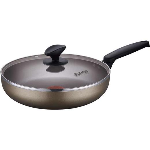 苏泊尔（SUPOR）平底煎炒锅汤锅锅具套装温馨之家优选两件套 VTP1705T 24cm 20cm 商品图1