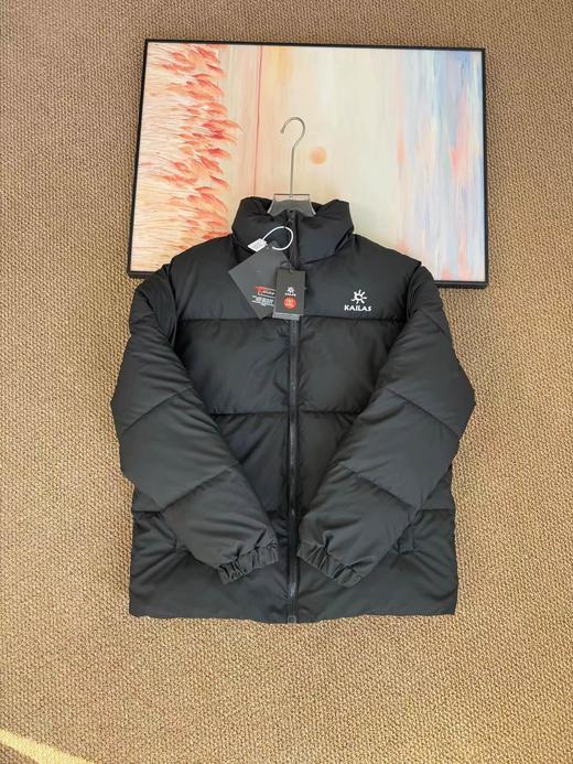 D121680防泼户外登山徒步男女同款立领羽绒棉服P棉刺绣保暖外套 商品图1