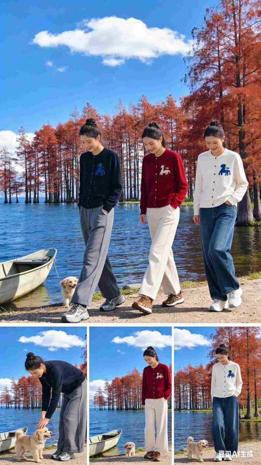 58G880全毛马到成功开衫毛衣 商品图11