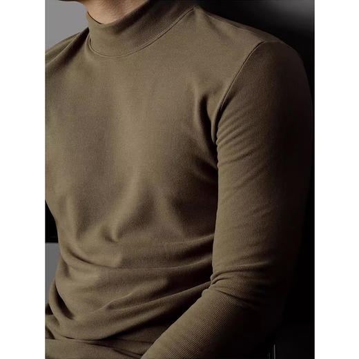 裁缝学苑MH04半高领打底衫纸样男装秋冬季新款德绒内搭中领上衣样板 商品图2