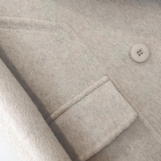 VIVIAN LIU薇薇安刘A2559317秋女装新款收腰翻领中长款大衣 商品图2