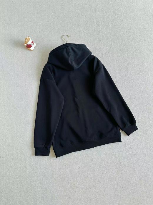 D121682单穿内穿都无敌连帽加绒拉链外套卫衣 商品图13