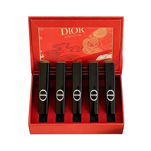 【送礼袋 马年限定礼盒】Dior/迪奥惊艳细管口红五件套1.6g （漆光226-120-390-168-550）  香港直邮C 商品图5