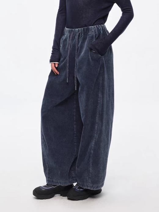 半圆/D57631067/灯芯绒宽松休闲炒雪花牛仔裤 商品图0