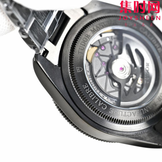 3T帝舵 碧湾系列 表径41mm 碧湾全黑武士背透男士腕表 暗夜之眼，窥见机械之美 商品图6