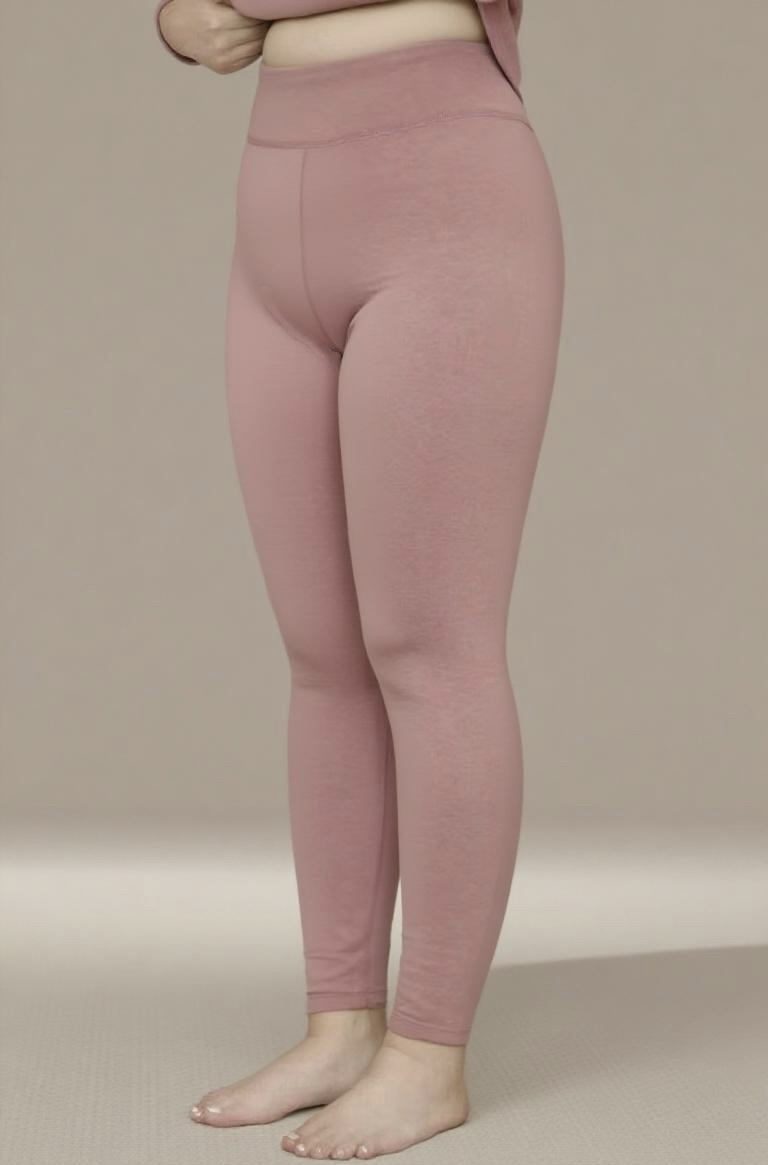 胖MM加长加高腰头280克舒膨绒面料舒适秋裤打底5685