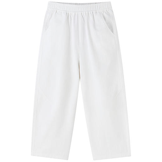 女童全腰梭织裤春季新款安奈儿童装EG616653 商品图6