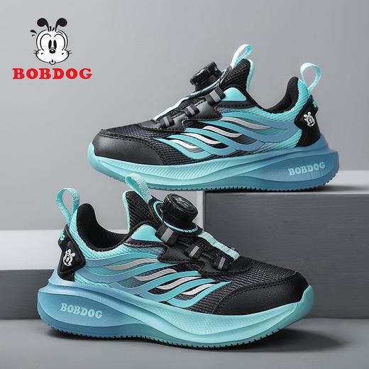巴布豆女童鞋运动鞋2025新款春秋儿童网面老爹鞋中大童透气跑步鞋 商品图2