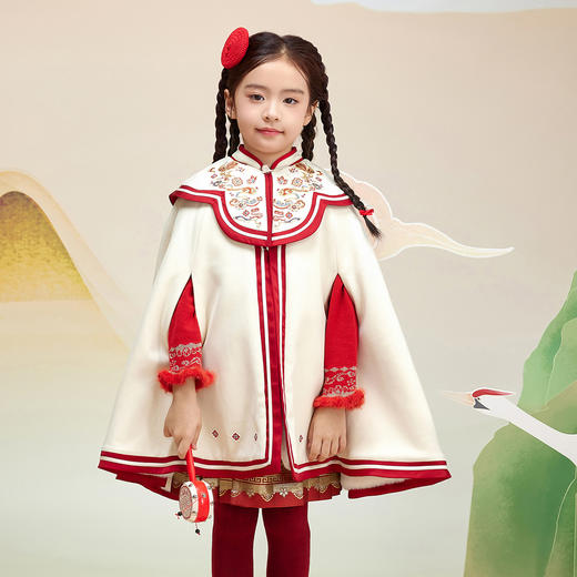 笛莎Deesha 观山见女童外套 商品图1