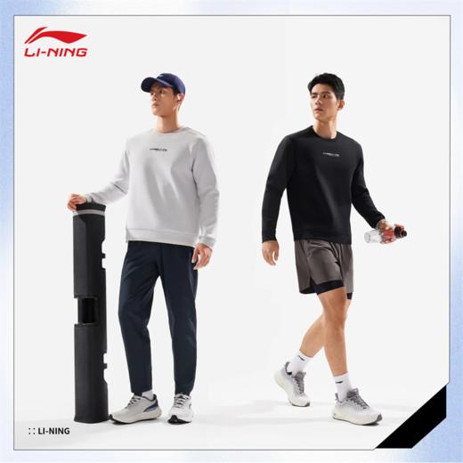 李宁男子立体裁剪针织上衣AWDW059 商品图2