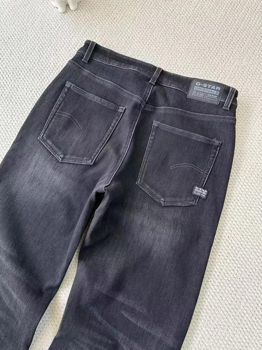 D121684宽松直筒修饰腿型25冬新款男士加绒牛仔长裤 商品图14