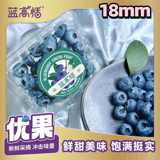 蓝高恬一斤礼盒装(果径18mm)125gx4盒 商品图0