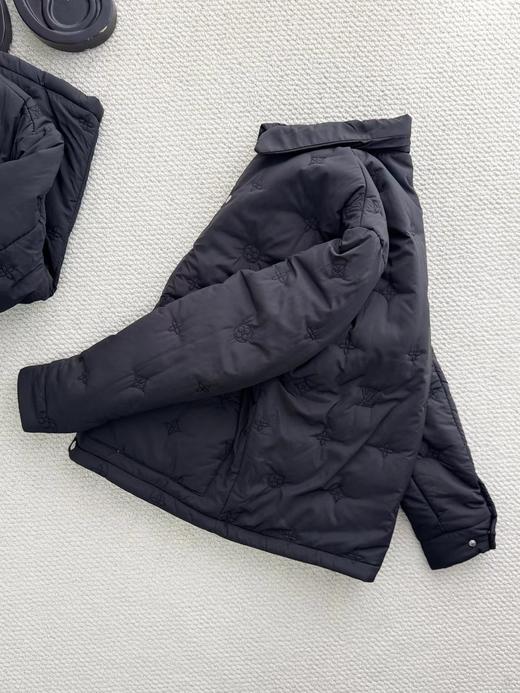 D121632冬季新款绣花翻领棉衣夹克棉服外套男女同款 商品图8
