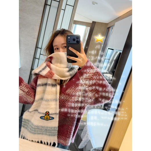 2512306    羊驼毛🦙土星围巾 3色 商品图8