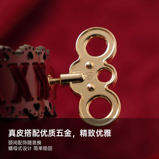 纵锦浪里发条项圈主奴牵引支配调教玩具哥特复古cos情趣道具 商品图3