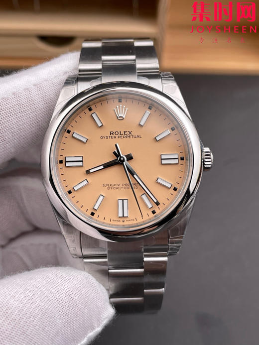 VS劳力士蚝式恒动41系列134300 VS恒动41mm 卡其黄 VS恒动41 板链 丹东3230机 904L钢 男士腕表 商品图2