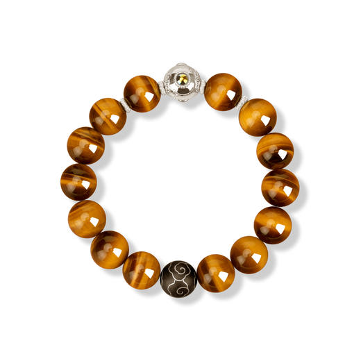 好运连珠 虎眼石斗姆手串 商品图6