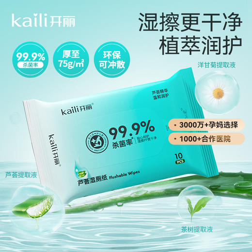 20包|湿厕纸10抽便携装 商品图0