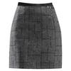 「自」全新升级【铂金会员128/天猫169/差价41】(04514)洛诗琳重工亮片格纹羊毛混纺半裙2025秋冬厚实挺阔保暖A字裙 商品缩略图4