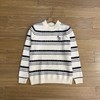 D121645秋冬款百搭内里男士条纹圆领针织毛衣 商品缩略图5