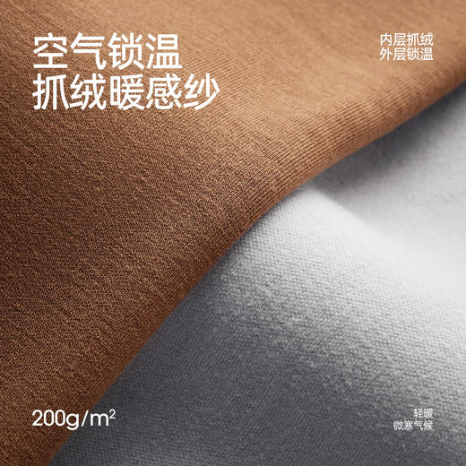 有棵树二代防湿冷保暖内衣加绒加厚情侣保暖套装-W1019 商品图4