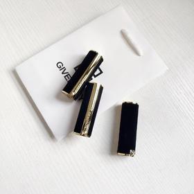 D121660复古千金色圣诞限定黑丝绒口红