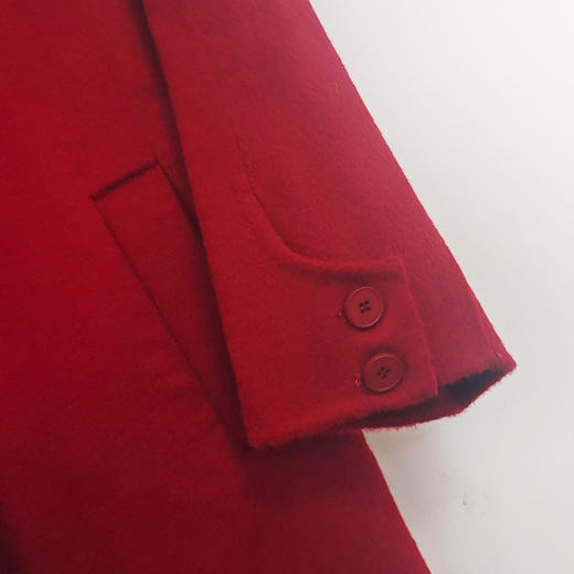 VIVIAN LIU薇薇安刘A2559311秋女装新款翻领插兜俩粒扣长款大衣 商品图3