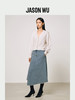 【JASON WU】(多色)25年新款通勤百搭简约鸢尾牛仔裙子半身裙 商品缩略图2