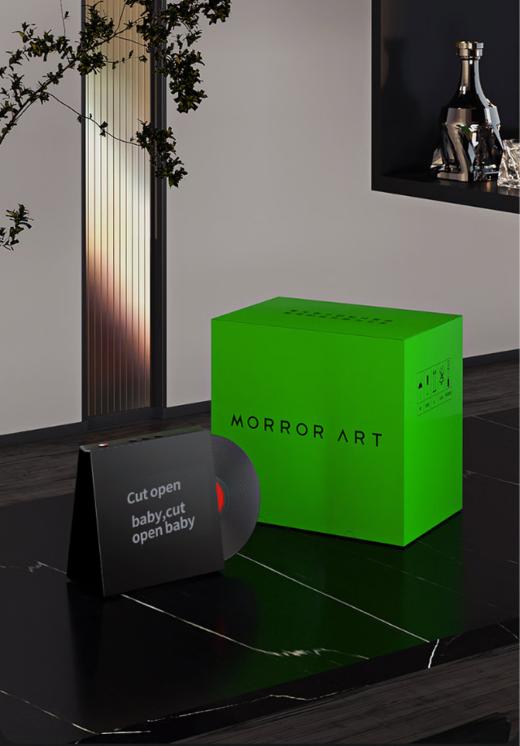 MORRORARTM2无线蓝牙音响桌面透明可视化网红音箱家用壁画音箱智能创意礼物 M2【网易云黑胶联名】 商品图11