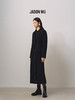 【JASON WU】(绵羊毛)秋冬新品羊毛嵌边直身气质通勤简约大衣 商品缩略图1