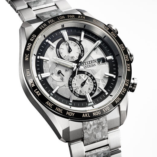 西铁城/CITIZEN  ATTESA光动能电波舒博™钛高端限量款男表AT8284-61A 商品图2