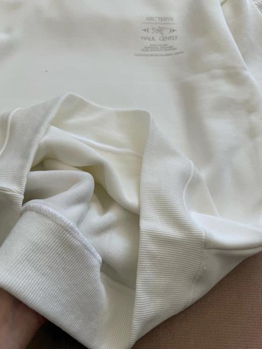 D121625冬季新款印花logo加绒圆领长袖卫衣男女同款 商品图7