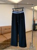 D121639冬季加厚加绒字母刺绣百搭休闲卫裤女士长裤 商品缩略图6