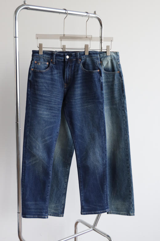 R.L Fu11erton 重水洗复古小直筒牛仔裤 NZK254 商品图4