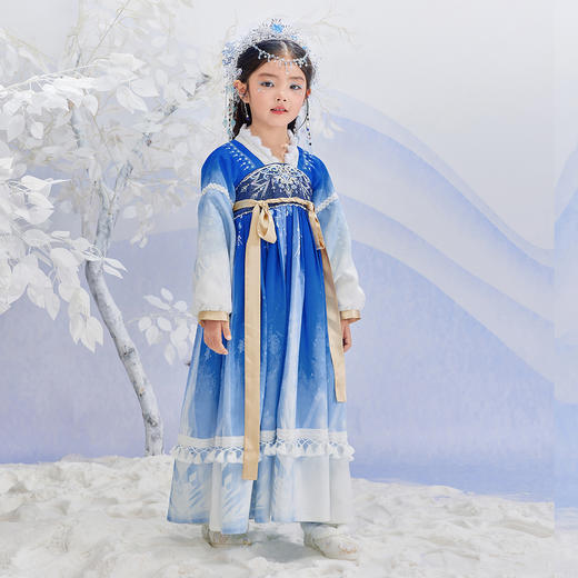 笛莎Deesha 观山见女童连衣裙 商品图1