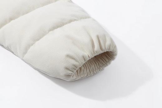 D121671贴布刺绣大口袋女款立领条绒鸭绒羽绒服 商品图9