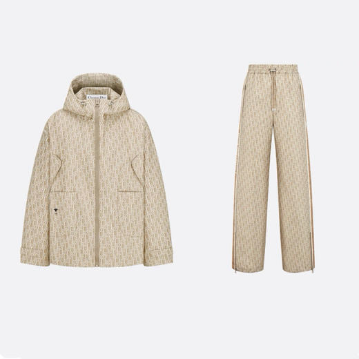 【特价】DR-C 米色提花风衣/长裤 商品图0