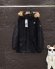 D121698貉子毛领工装派克服连帽羽绒服百搭通勤男女情侣款 商品缩略图13
