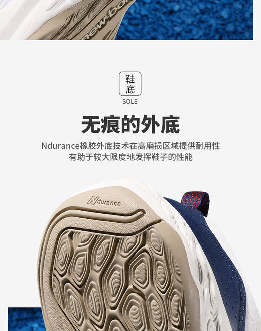 New Balance NB FRESH FOAM X 1007 男子耐磨专业运动网球鞋 商品图5