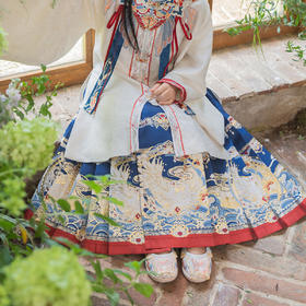 笛莎Deesha 观山见女童半裙