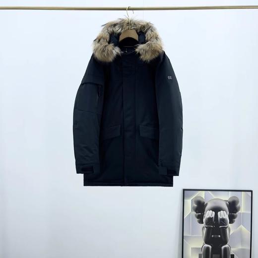 D121686保暖宽松厚款拉链防风防水派克羽绒服 商品图13