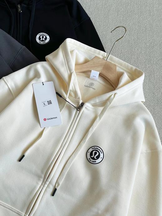 D121682单穿内穿都无敌连帽加绒拉链外套卫衣 商品图4