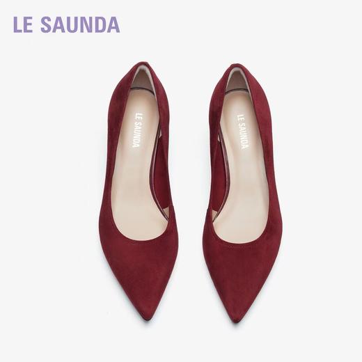 莱尔斯丹通勤高跟单鞋尖头女6T52302- BOS 商品图1
