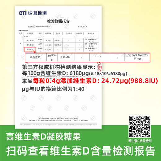 ² 限时秒杀 小象D2【800IU维生素/粒】无敏配方 蘑菇植物维生素D 甜橙味夹心滴饮 0过敏源 0添加 每粒含VD800IU 30粒/盒HM02-CRMM-YS【小象年终专场】 商品图1